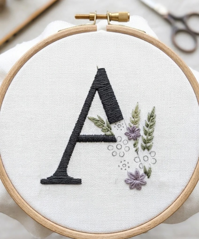 Alfabeto Floral completo (3 Tamaños)